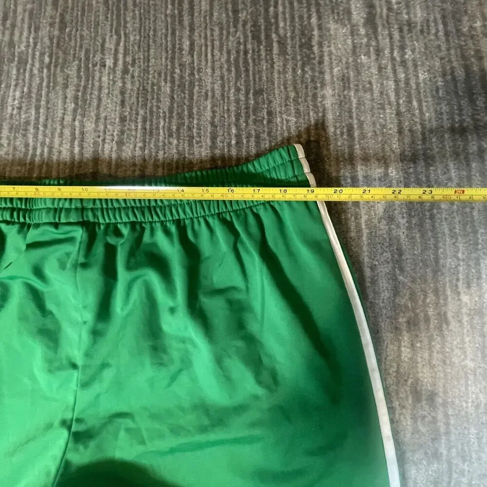 Adidas Firebird TP Track Pants Mens 2XL Green Originals 3 Stripe Zip Hem JD0184